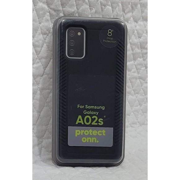 Onn Phone Case Compatible For Samsung Galaxy A02s Antimicrobial Protective Grip - Picture 1 of 7